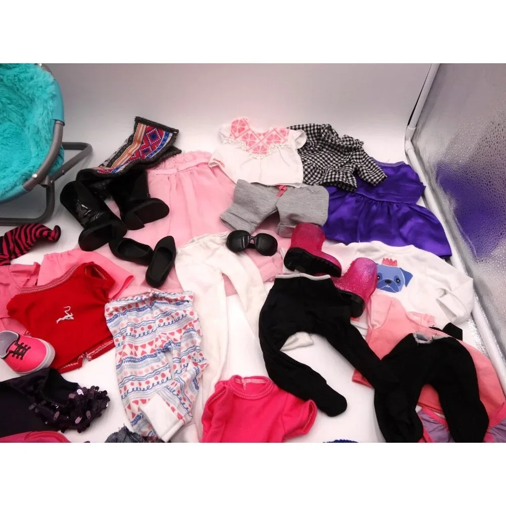 Our Generation Doll Clothing for 18 inch Doll 20 Plus Clothes Shoes‎ Boots Chair